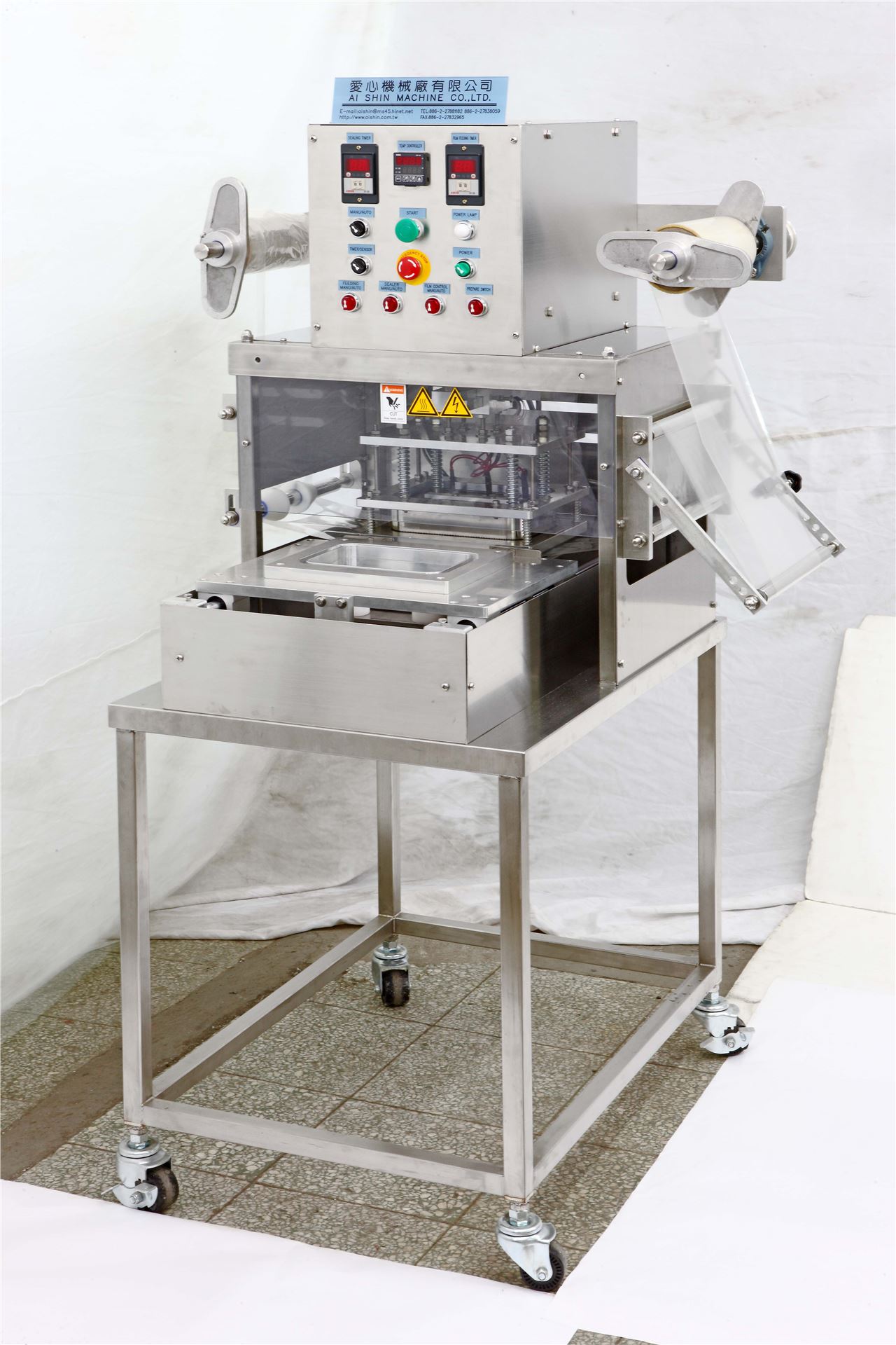 半自動桌上型封口機